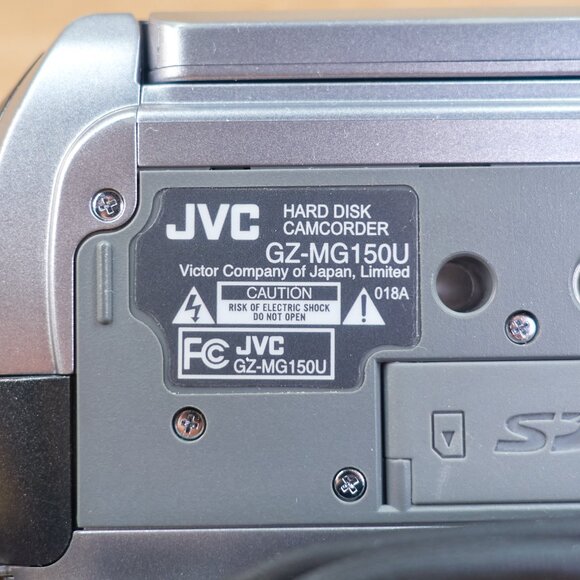 JVC GZ-MG150 Hybrid Camcorder / 30GB HDD + SD Card Slot / Tested & Working - Picture 8 of 9